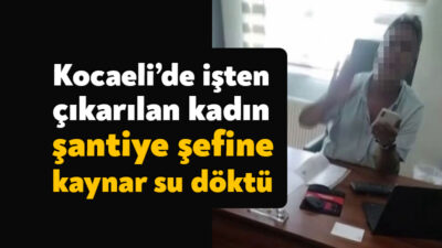 Kocaeli’nin Körfez ilçesinde bir inşaat şantiyesinde çalışan ve sebepsiz yere