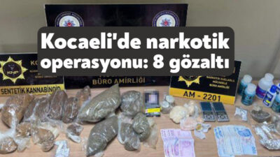 Kocaeli Emniyet Müdürlüğü'nden yapılan açıklamada, suçun önlenmesi ve faillerinin yakalanmasına
