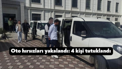 Kocaeli'nin Derince ilçesinde meydana gelen oto hırsızlığı olayını gerçekleştirdiği değerlendirilen