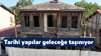 Büyükşehir Belediyesi, Gölcük Saraylı Meydanı’ndaki tescilli yapıyı özgün mimarisine uygun
