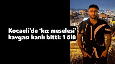 Kocaeli’nin Gebze ilçesinde aralarında "kız meselesi" yüzünden husumet bulunan iki