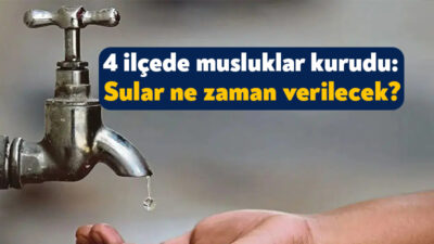 Kocaeli’nin bazı ilçelerinde altyapı çalışmaları nedeniyle su kesintisi yaşanıyor. 4