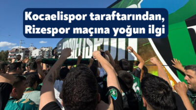 Trendyol Süper Lig’in 6. haftasında Kocaelispor'un evinde Çaykur Rizespor ile