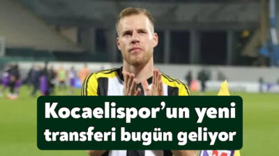 Kocaelispor’un her konuda anlaşmaya vardığı Hırvat stoper Hrvoje Smolcic bugün