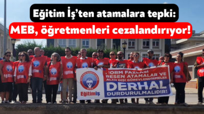 Eğitim İş Sendikası Kocaeli Şubesi, Milli Eğitim Bakanlığı’nın norm fazlası