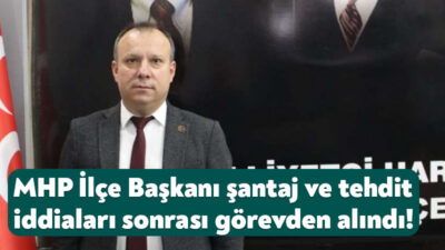 Milliyetçi Hareket Partisi Çayırova İlçe Başkanı Gökhan Özdemir, tehdit iddiaları