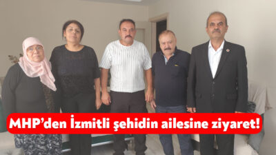 MHP İzmit ilçe Başkanlığı, 1993 yılında Şırnak’ta şehit düşen Taner