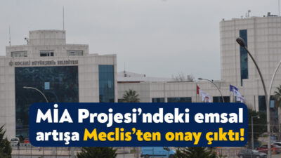 Kocaeli Büyükşehir Belediyesi’nin eylül ayı meclis toplantısı bugün Kocaeli Kongre