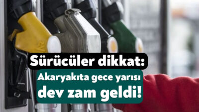 Brent petrol ve döviz kurunda yaşanan gelişmeler akaryakıt fiyatlarını da
