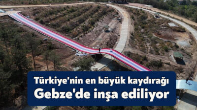 Gebze Belediyesi, Pelitli Bayrak Tepe Mesire Alanı'na Türkiye'nin en büyük