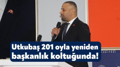 CHP Derince’de Orkun Utkubaş, tek aday olarak girdiği seçimi 201