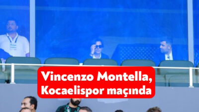 A Milli Futbol Takımı Teknik Direktörü Vincenzo Montella, Trendyol Süper