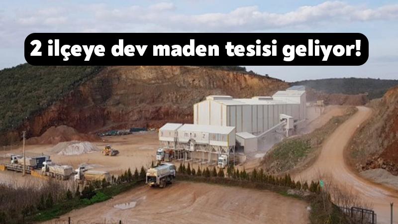 Yılmazer Madencilik Şirketi, kalker ocağı ve kırma eleme tesisi kapasite