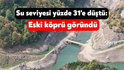 Kocaeli'nin içme suyu ihtiyacının önemli bir bölümünü karşılayan Yuvacık Barajı'nda