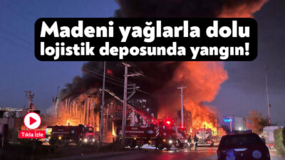 Kocaeli'nin Başiskele ilçesinde yer alan ve içerisinde madeni yağların
