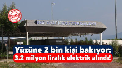 DHMİ’nin açıkladığı verilere göre, 2 bin kişinin kullandığı Cengiz Topel
