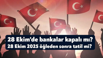 29 Ekim Cumhuriyet Bayramına sayılı günler kala hangi günler tatil