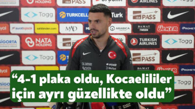 A Milli Futbol Takımı’nın tecrübeli futbolcusu Merih Demiral, 4-1’lik Gürcistan