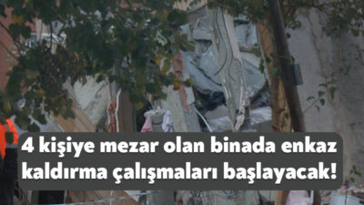 Kocaeli'nin Gebze ilçesinde çöken ve aynı ailede 4 kişiye mezar