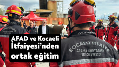 Kocaeli İtfaiyesi Eğitim Sahası, Sakarya AFAD Birlik Müdürlüğü tarafından yürütülen