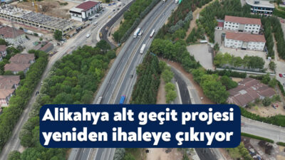 Kocaeli Büyükşehir Belediyesi, son dönemde trafik yükü artan İzmit Alikahya’da