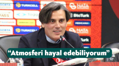 A Milli Futbol Takımı Teknik Direktörü Vincenzo Montella, Gürcistan maçı