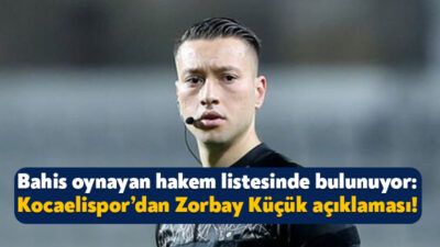 TFF bugün akşam saatlerinde bahis oynayan 152 hakemin listesini yayınladı.