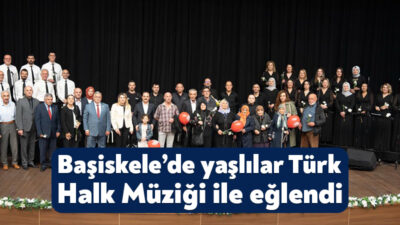 Başiskele’de Dünya Yaşlılar Günü münasebetiyle düzenlenen Türk Halk Müziği Konseri’nde