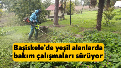 Başiskele Belediyesi, ilçe genelinde çevre düzenleme ve yeşil alan bakım