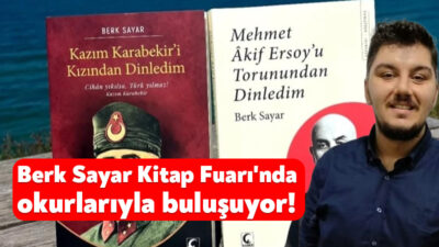 KOÜ Gazetecilik Bölümü mezunu Yazar Berk Sayar Uluslararası 15. Kocaeli