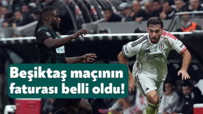 Trendyol Süper Lig’in 7.haftasındaki Beşiktaş karşılaşmasında yaşanan olaylar nedeniyle Kocaelispor’a