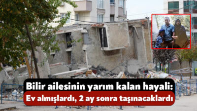 Kocaeli'nin Gebze ilçesinde devrilen binada ekipler tarafından incelemeler sürerken, boşaltılan