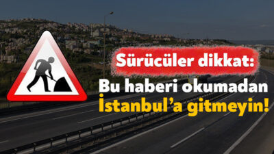 TEM Otoyolu Gebze Kavşağı ile Dilovası Kavşağı arasında İstanbul istikametindeki