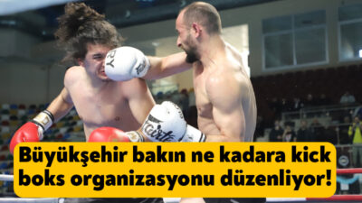 Kocaeli Büyükşehir Belediyesi, kick boks kemer şampiyonasının organizasyon işi için