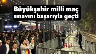 Kocaeli Büyükşehir Belediyesi, Kocaeli Stadyumu’nda oynanan Türkiye-Gürcistan 2026 Dünya Kupası
