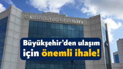Kocaeli Büyükşehir Belediyesi, Alikahya Tramvay Hattı’nda geçiş düzenlemesi yapacak. 400