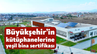 Kocaeli Büyükşehir Belediyesi’nin millet bahçelerinde inşa ettiği kütüphaneler, dünyanın en
