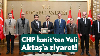 CHP İzmit İlçe Başkanı Gökhan Ercan ve yeni yönetim kurulu