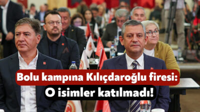 Cumhuriyet Halk Partisi’nin milletvekilleri Bolu Abant’ta kampa girdi. Genel Başkan