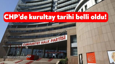 CHP’de yargı gölgesinde başlayan kongre sürecinde kurultay tarihi belli oldu.