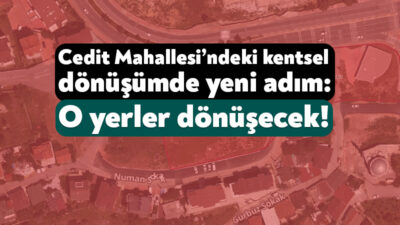 Kocaeli Büyükşehir Belediyesi’nin 7 ilçede 14 bölgede başlattığı kentsel dönüşüm