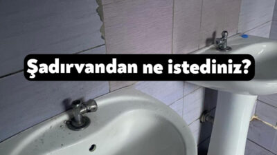 Kocaeli’nin Derince ilçesindeki Çınarlıdere Mesire Alanı’nda bulunan şadırvan, kimliği belirsiz