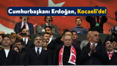 Cumhurbaşkanı Recep Tayyip Erdoğan, A Milli Futbol Takımı'nın Kocaeli'nde Gürcistan