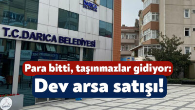 Darıca Belediyesi bünyesinde yer alan bir adet arsayı kapalı teklif