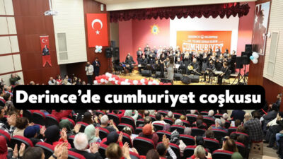 29 Ekim Cumhuriyet Bayramı’nın coşkuyla kutlanacağı Derince’de çocuk tiyatrosu, sportif