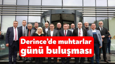 Muhtarlar Günü kapsamında düzenlenen programda Kaymakam Demirelli ve Başkan Gökçe,