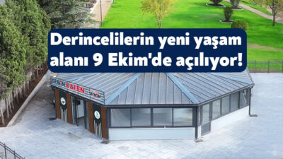 Derince Belediye Başkanı Av. Sertif Gökçe, yeni bir yaşam alanını