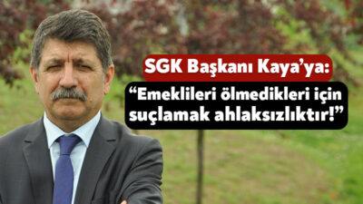 CHP Kocaeli Milletvekili Prof. Dr. Mühip Kanko, SGK Başkanı Raci