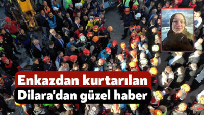 Kocaeli'nin Gebze ilçesinde çöken binanın enkazından kurtarılarak hastanede tedavi altına