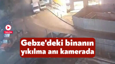 Kocaeli'nin Gebze ilçesinde bina enkazında 2 çocuğun cansız bedenine ulaşılan